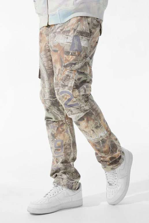 Pantalones cargo Jordan Craig Wooster - Birch Mist 