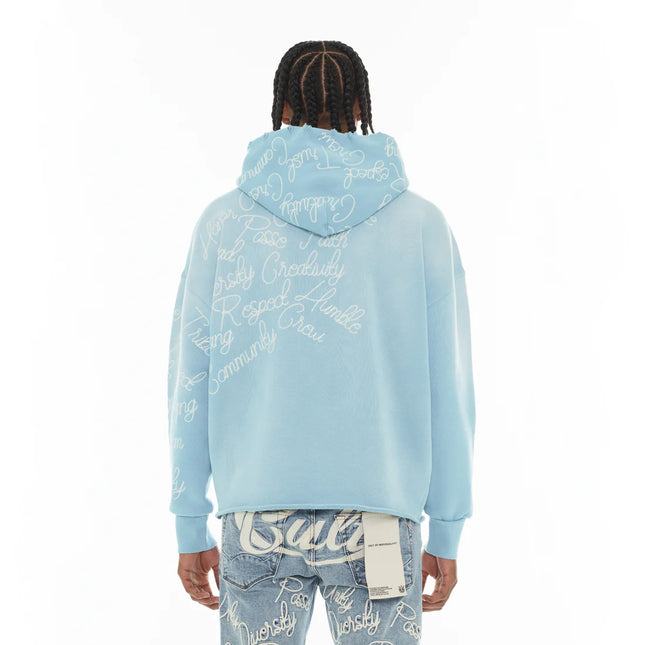Cult Of Individuality Novelty Hoodie - Blue Glow