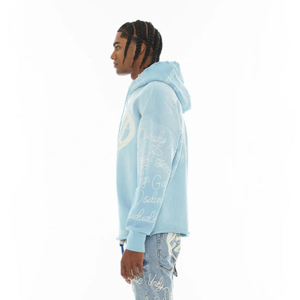 Cult Of Individuality Novelty Hoodie - Blue Glow