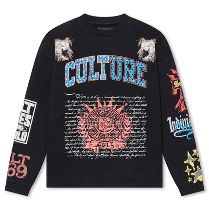 Cult Of Individuality Culture Sweatshirt - Black