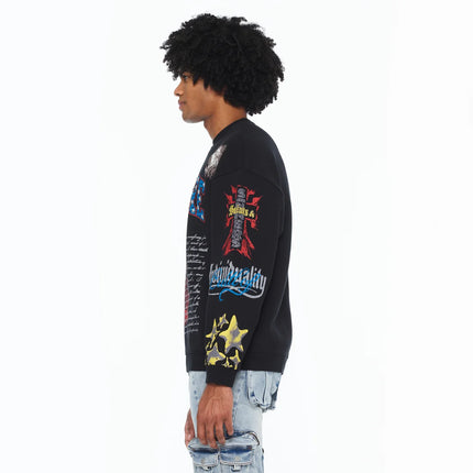 Cult Of Individuality Culture Sweatshirt - Black