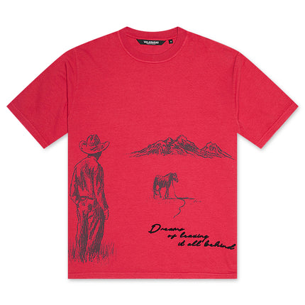 Valabasas Valley Visions Tee - Red