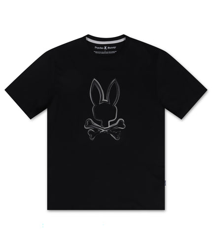 Psycho Bunny Vincent Graphic Tee - Black