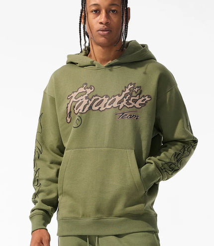 Jordan Craig Paradise Tour Fleece Hoodie - Sage