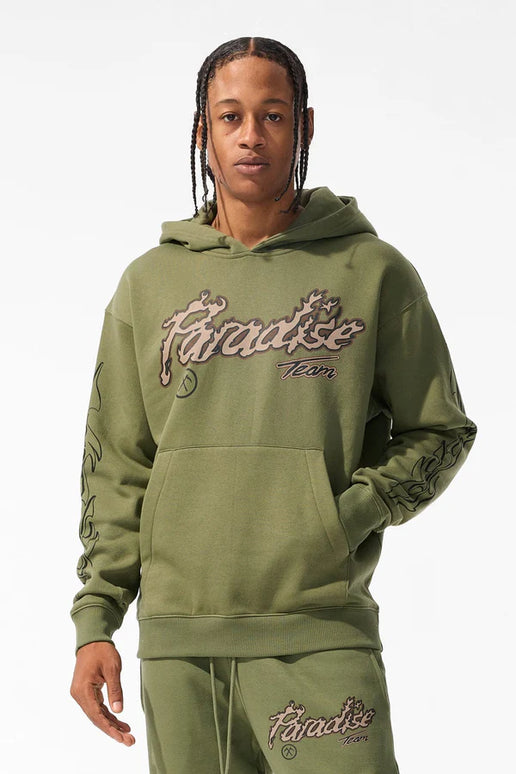 Jordan Craig Paradise Tour Fleece Hoodie - Sage