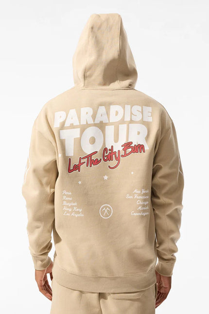 Jordan Craig Paradise Tour Fleece Hoodie - Sand