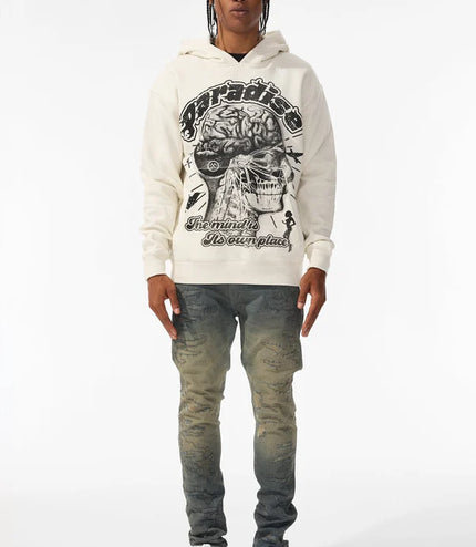 Jordan Craig Cranial Paradise Pullover - Bone