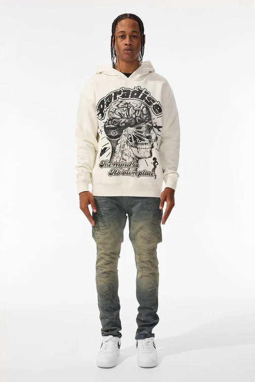 Jordan Craig Cranial Paradise Pullover - Bone