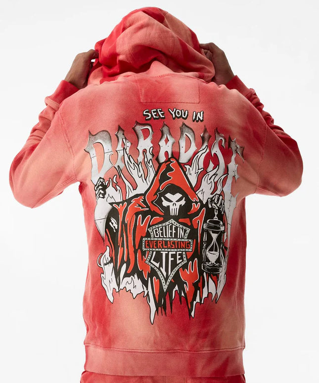 Jordan Craig Afterlife Pullover Hoodie - Red