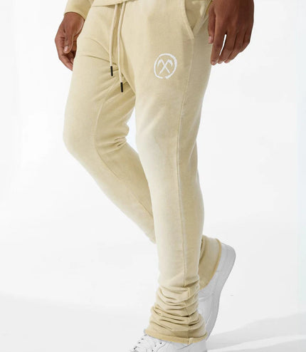 Jordan Craig Afterlife Stacked Sweatpants - Khaki