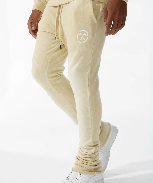 Jordan Craig Afterlife Stacked Sweatpants - Khaki