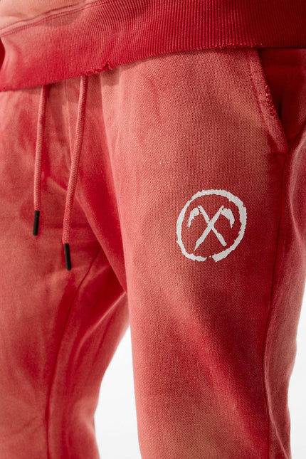 Jordan Craig Afterlife Stacked Sweatpants - Red