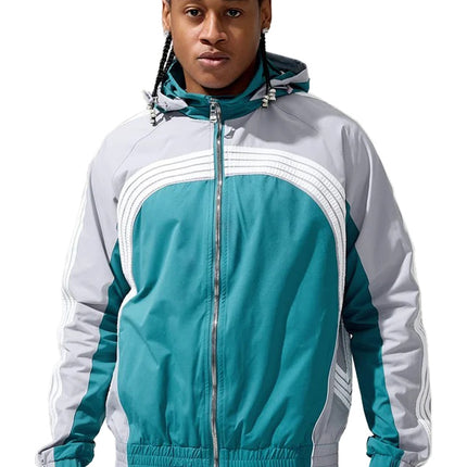 Jordan Craig Tracksuit Top - Green