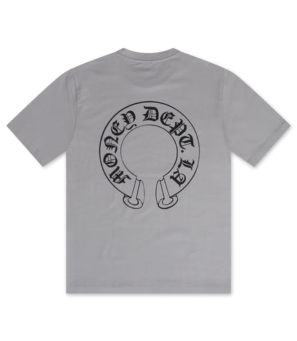 Money Dept. Old English Tee - Grey/Black