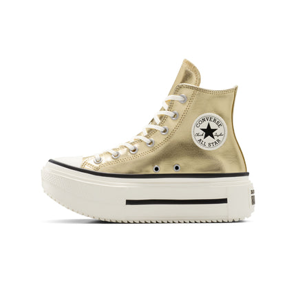 Converse Big Kids All Star Lift Double Stack Platform - Metallic Gold
