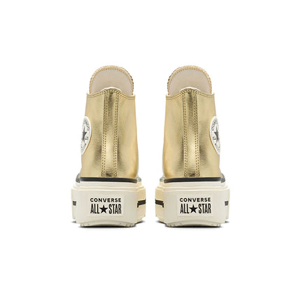 Converse Big Kids All Star Lift Double Stack Platform - Metallic Gold