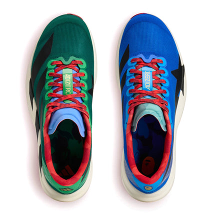 Adidas x Bape Mens Adizero Evo - Power Blue/Collegiate Green