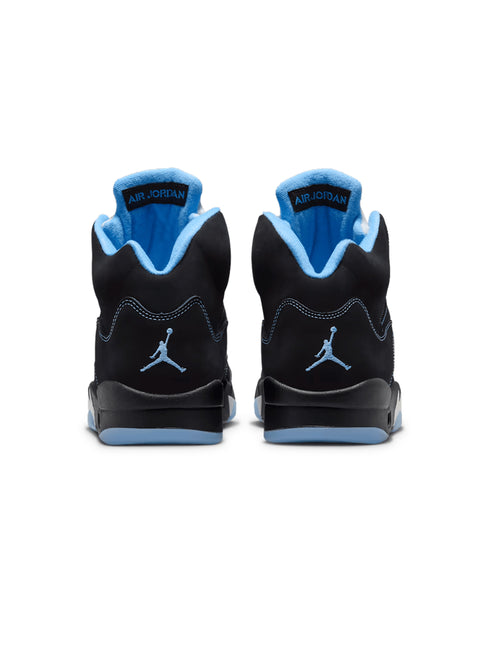 Air Jordan Mens 5 Retro - Black Carolina