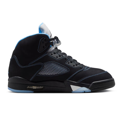Air Jordan Mens 5 Retro - Black Carolina