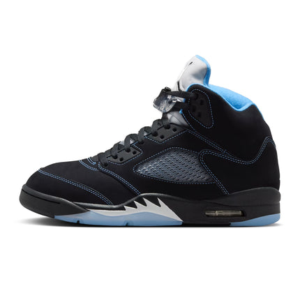Air Jordan Mens 5 Retro - Black Carolina