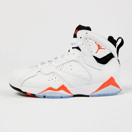 AIR JORDAN MENS 7 RETRO - WHITE/INFRARED AIR JORDAN