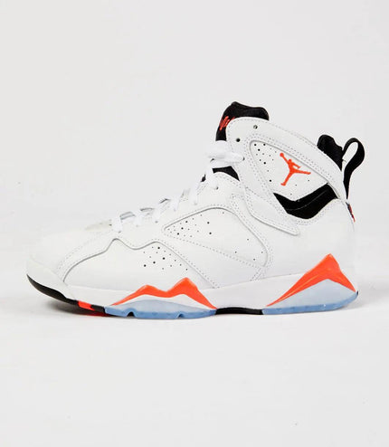 AIR JORDAN MENS 7 RETRO - WHITE/INFRARED AIR JORDAN