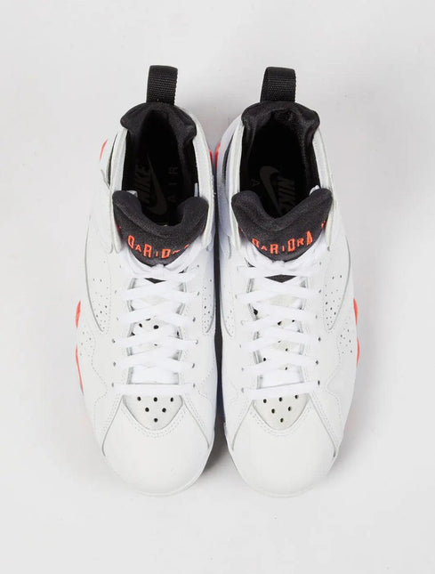 AIR JORDAN MENS 7 RETRO - WHITE/INFRARED AIR JORDAN