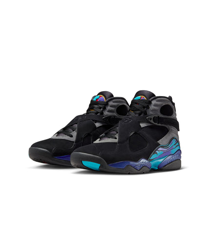 Air Jordan Big Kids 8 Retro - Aqua