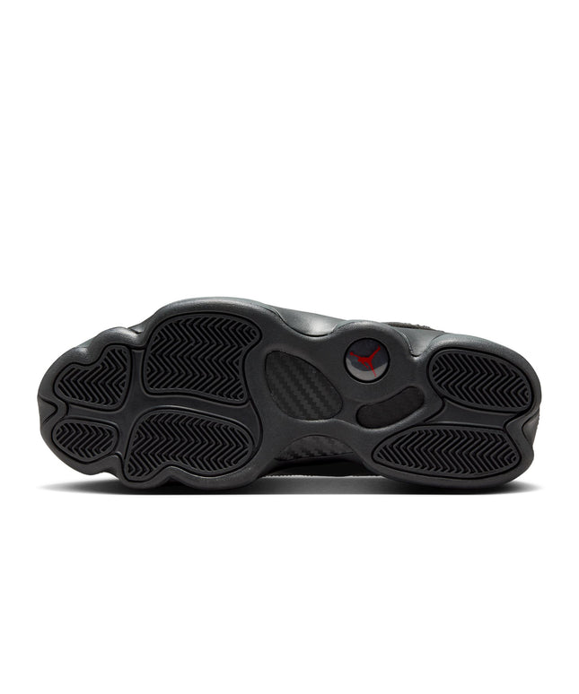 Air Jordan 6 Rings para hombre - Negro/Rojo fuego