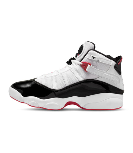 Air Jordan Mens 6 Rings - White/Black