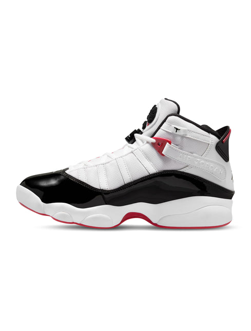 Air Jordan Mens 6 Rings - White/Black