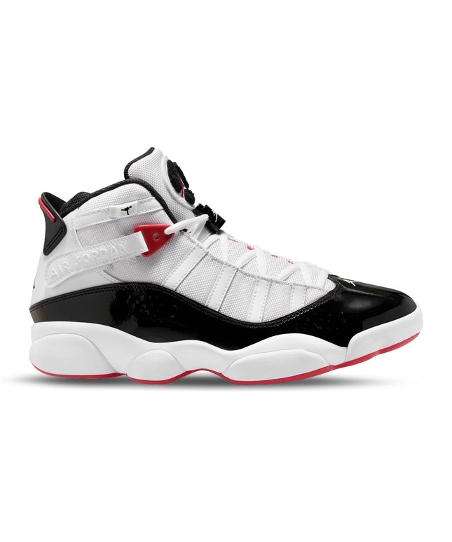 Air Jordan Mens 6 Rings - White/Black
