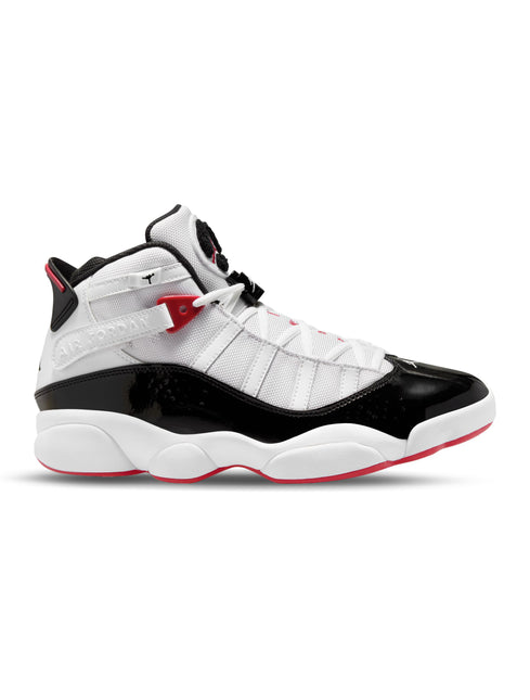 Air Jordan Mens 6 Rings - White/Black