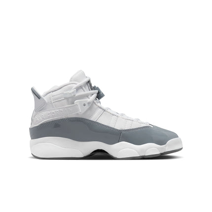 Air Jordan Big Kids Jordan 6 Rings - White/Cool Grey