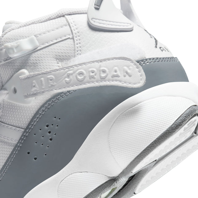 Air Jordan Big Kids Jordan 6 Rings - White/Cool Grey