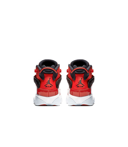 Air Jordan Big Kids 6 Rings - Gym Red