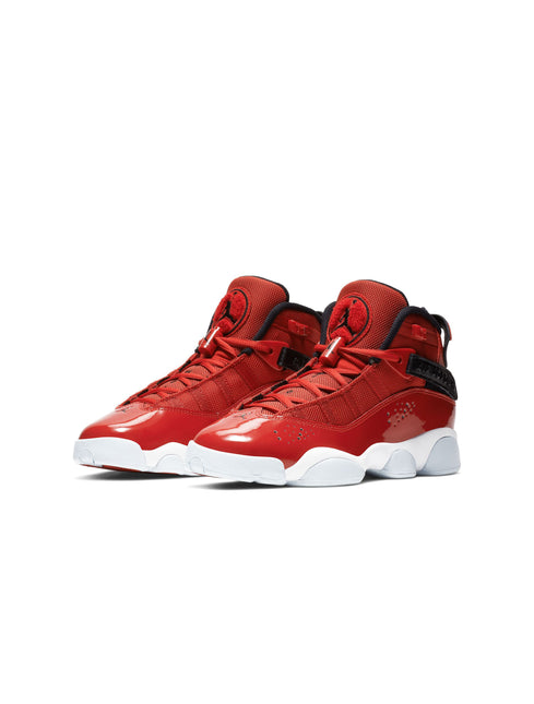 Air Jordan Big Kids 6 Rings - Gym Red