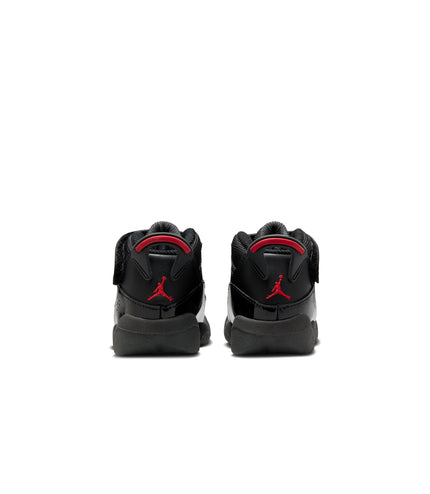 Air Jordan (TD) 6 Rings - Black/Fire Red