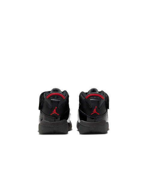 Air Jordan (TD) 6 Rings - Black/Fire Red