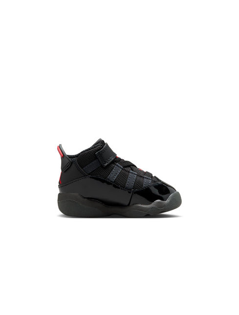 Air Jordan (TD) 6 Rings - Black/Fire Red