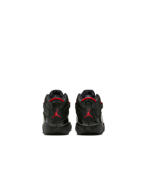 Air Jordan (PS) 6 Rings - Black/Fire Red