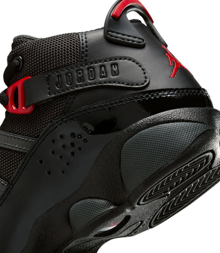 Air Jordan (PS) 6 Rings - Black/Fire Red