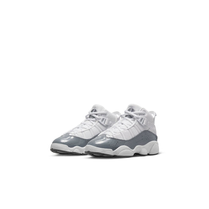 Air Jordan (PS) Jordan 6 Rings - White/Cool Grey