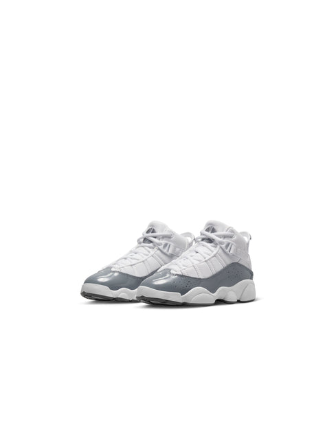 Air Jordan (PS) Jordan 6 Rings - White/Cool Grey