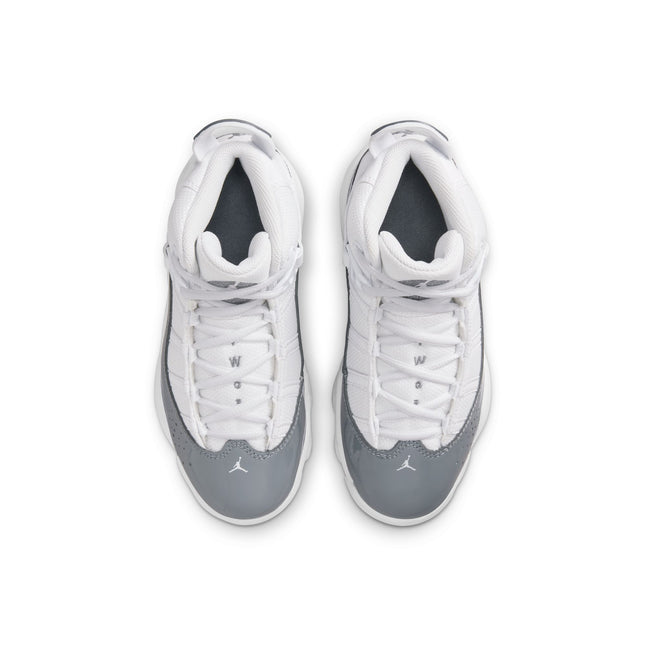 Air Jordan (PS) Jordan 6 Rings - White/Cool Grey
