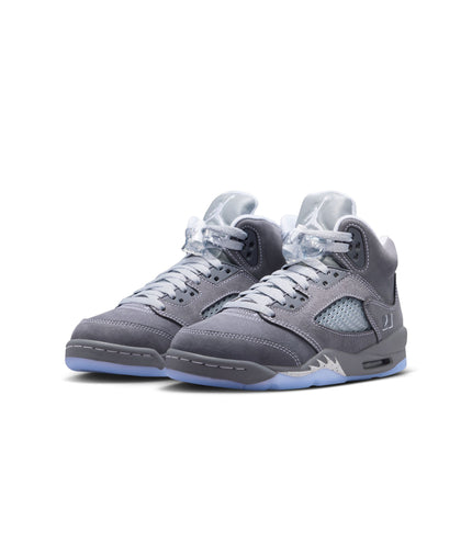 Air Jordan Big Kids 5 Retro - Wolf Grey