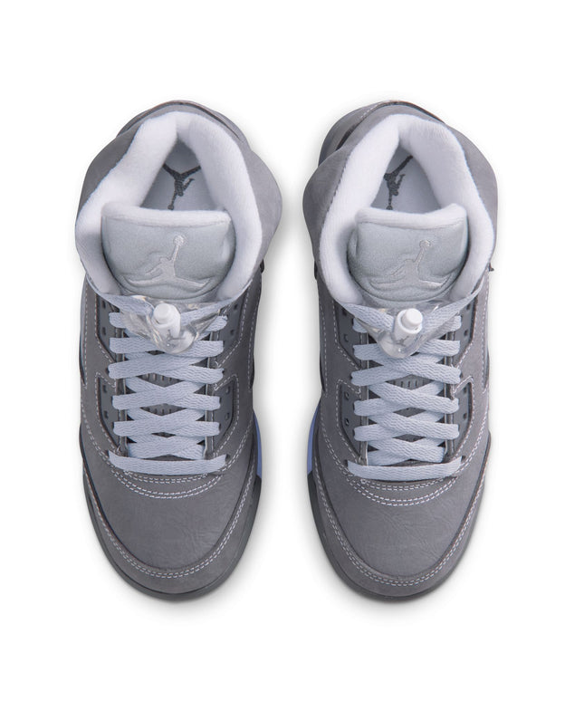 Air Jordan Big Kids 5 Retro - Wolf Grey