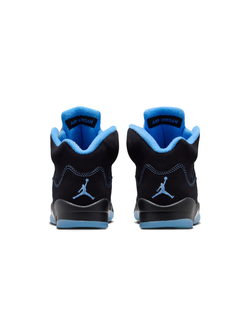 Air Jordan Big Kids 5 Retro - Black Carolina