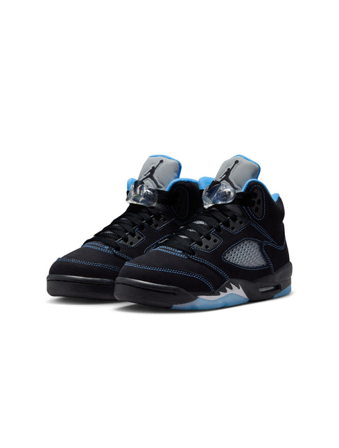 Air Jordan Big Kids 5 Retro - Black Carolina