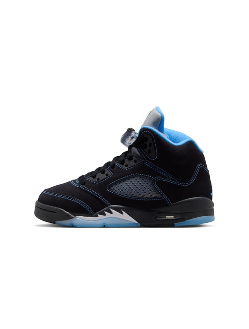 Air Jordan Big Kids 5 Retro - Black Carolina